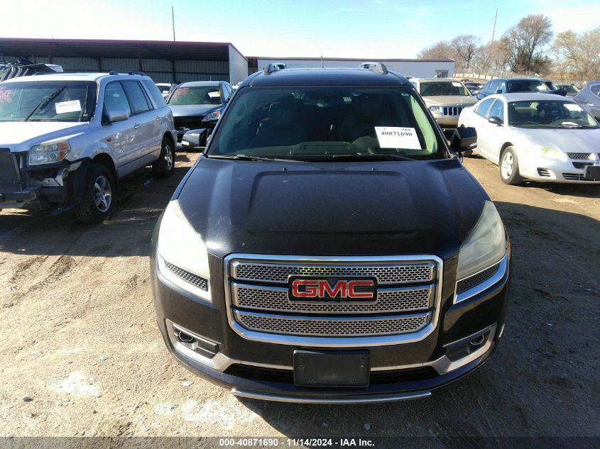 2013 GMC Acadia Denali VIN: 1GKKRTKD9DJ255007 Lot: 40871690