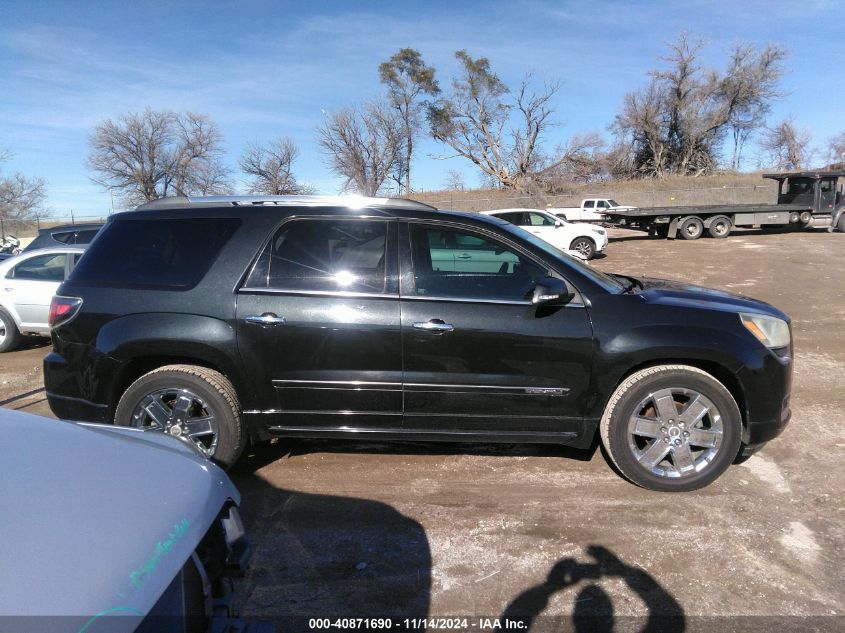 2013 GMC Acadia Denali VIN: 1GKKRTKD9DJ255007 Lot: 40871690