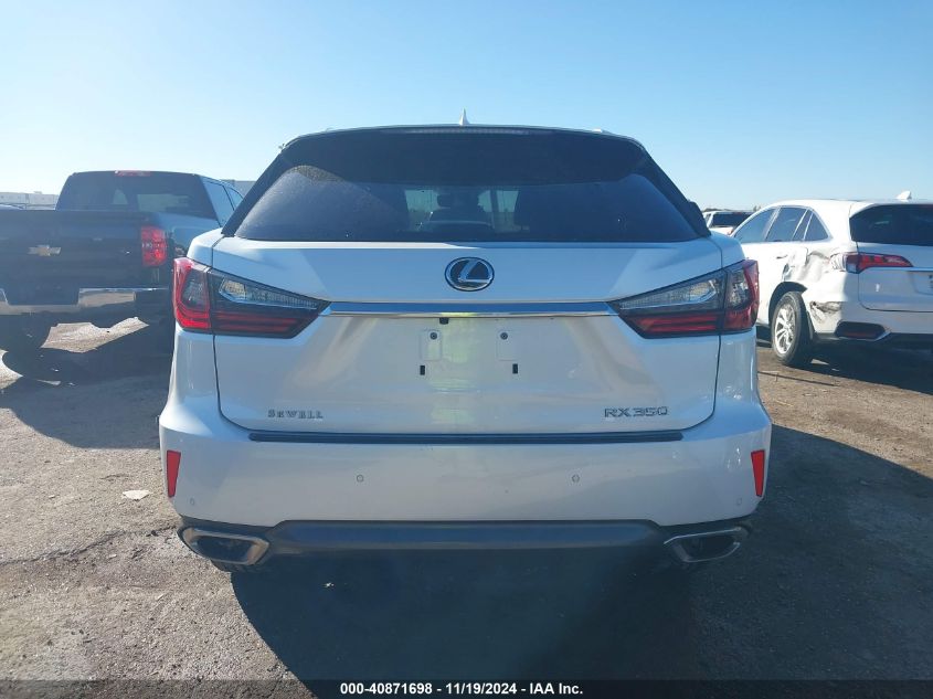 2019 Lexus Rx 350 VIN: 2T2ZZMCA4KC126939 Lot: 40871698