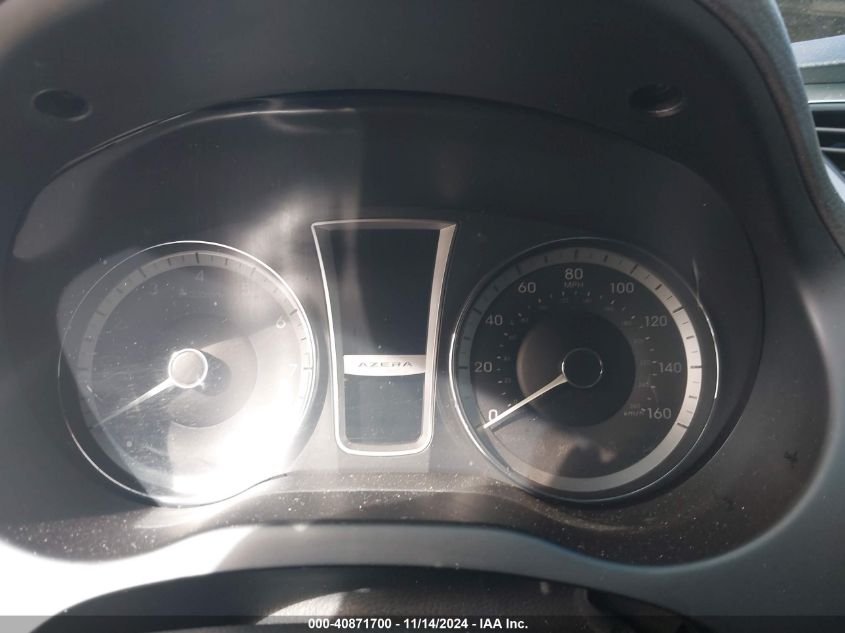 2013 HYUNDAI AZERA KMHFG4JG4DA250524