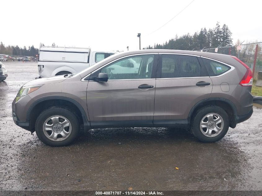 2013 Honda Cr-V Lx VIN: 5J6RM4H38DL032162 Lot: 40871707