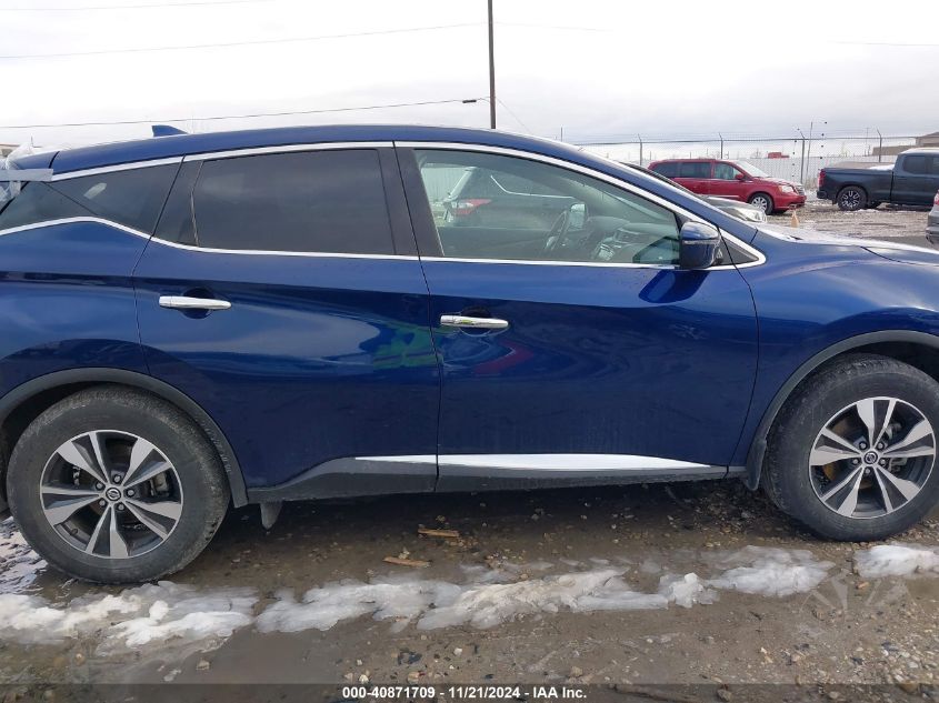 2020 Nissan Murano S Intelligent Awd VIN: 5N1AZ2ASXLN115598 Lot: 40871709