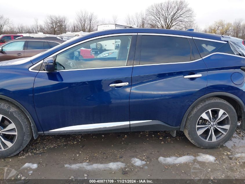 2020 Nissan Murano S Intelligent Awd VIN: 5N1AZ2ASXLN115598 Lot: 40871709