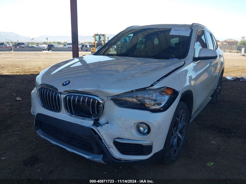 2019 BMW X1 Sdrive28I VIN: WBXHU7C51K5N37606 Lot: 40871723