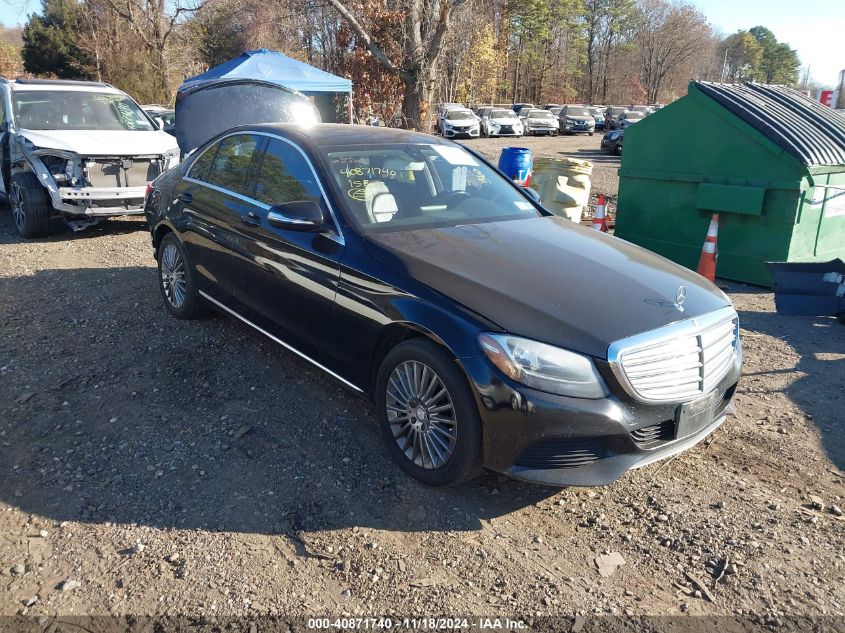 VIN 55SWF4KB7FU093915 2015 Mercedes-Benz C 300, 4Ma... no.1