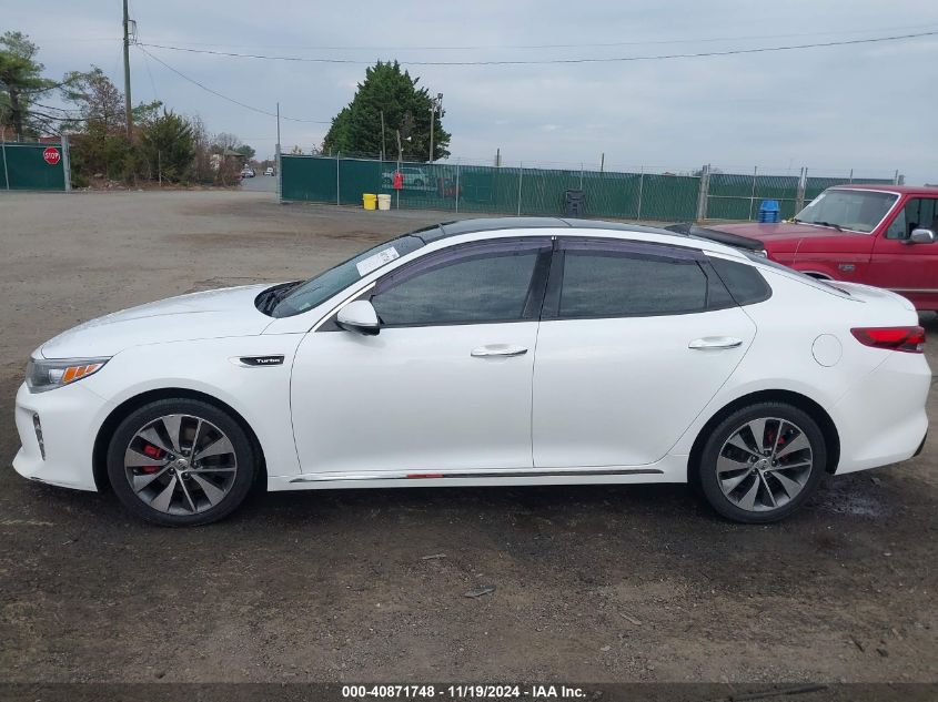 2016 KIA OPTIMA SXL TURBO - 5XXGV4L2XGG049106