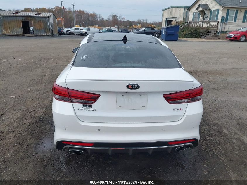 2016 Kia Optima Sxl Turbo VIN: 5XXGV4L2XGG049106 Lot: 40871748