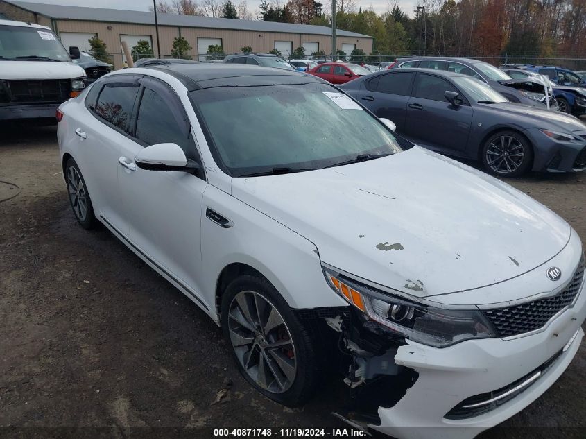 2016 KIA OPTIMA SXL TURBO - 5XXGV4L2XGG049106