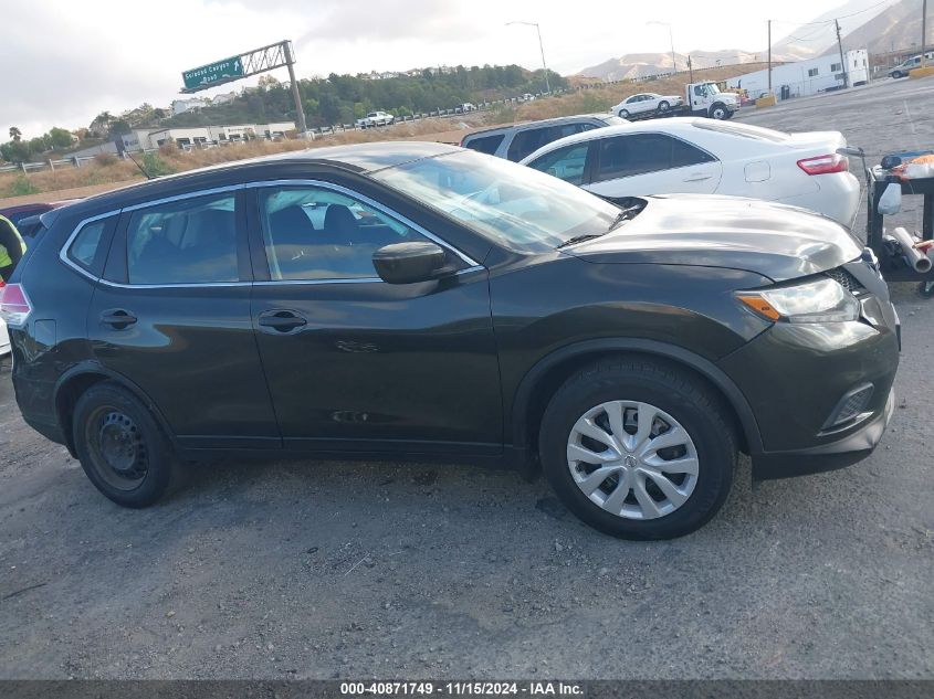 2016 Nissan Rogue S VIN: JN8AT2MT2GW022833 Lot: 40871749