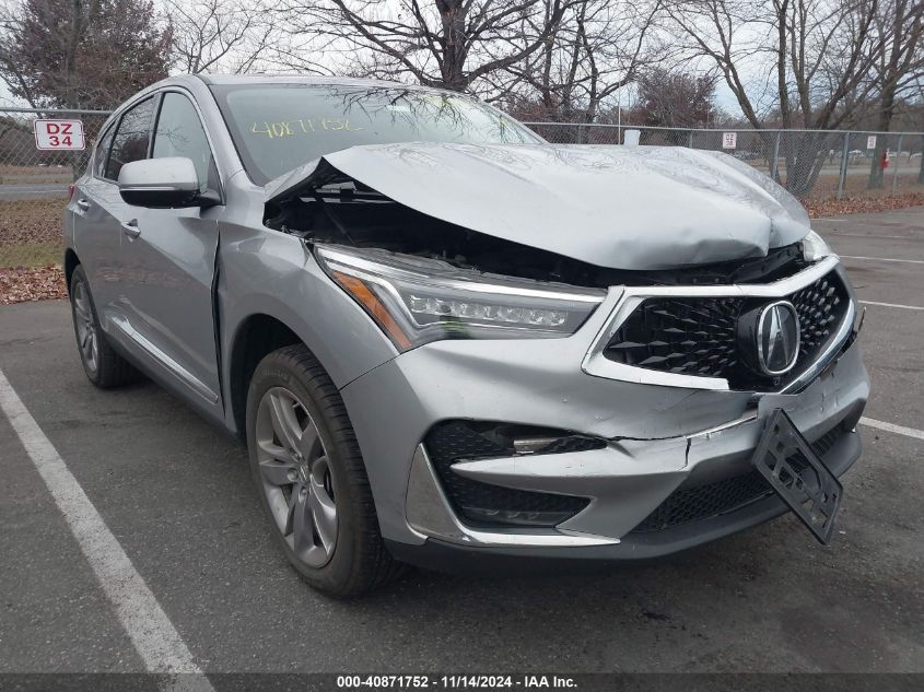 2020 Acura Rdx Advance Package VIN: 5J8TC2H79LL035884 Lot: 40871752