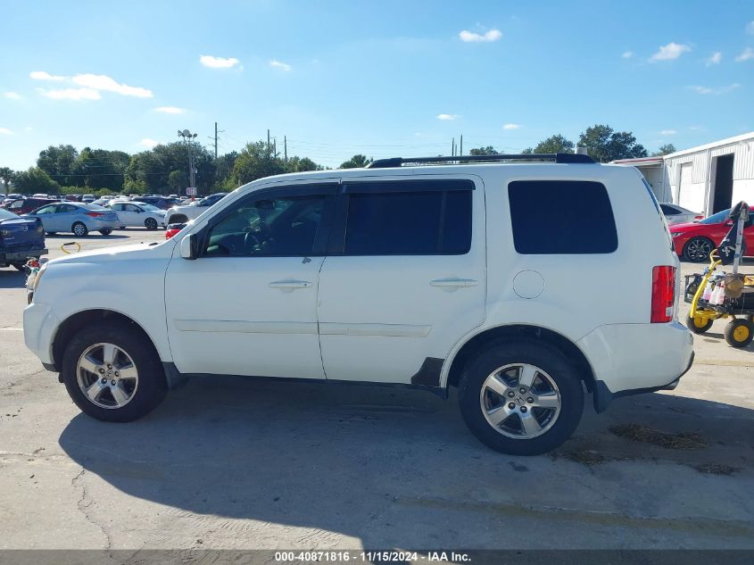 2011 Honda Pilot Ex-L VIN: 5FNYF3H59BB036275 Lot: 40871816