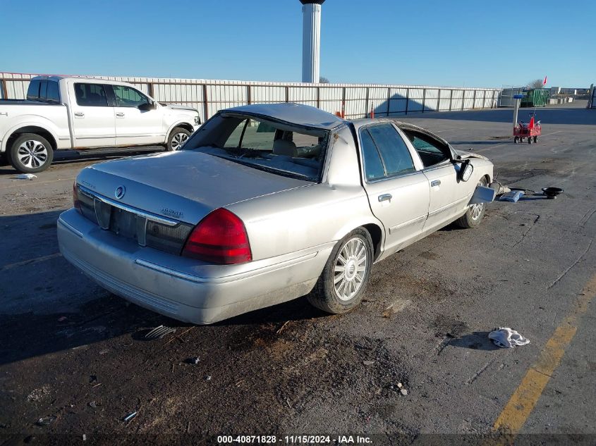 2008 Mercury Grand Marquis Ls VIN: 2MEFM75V88X637595 Lot: 40871828