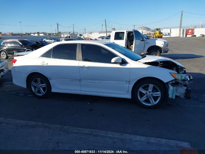 2013 Toyota Camry Se VIN: 4T1BF1FKXDU662183 Lot: 40871833