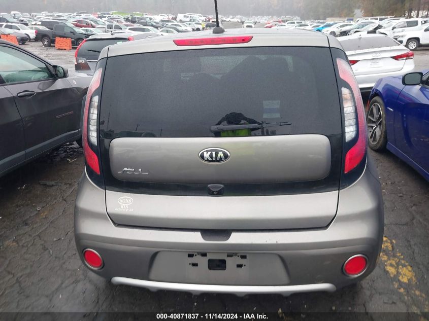 2018 Kia Soul + VIN: KNDJP3A5XJ7593371 Lot: 40871837