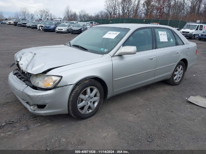 2003 Toyota Avalon Xl VIN: 4T1BF28B13U331106 Lot: 40871838