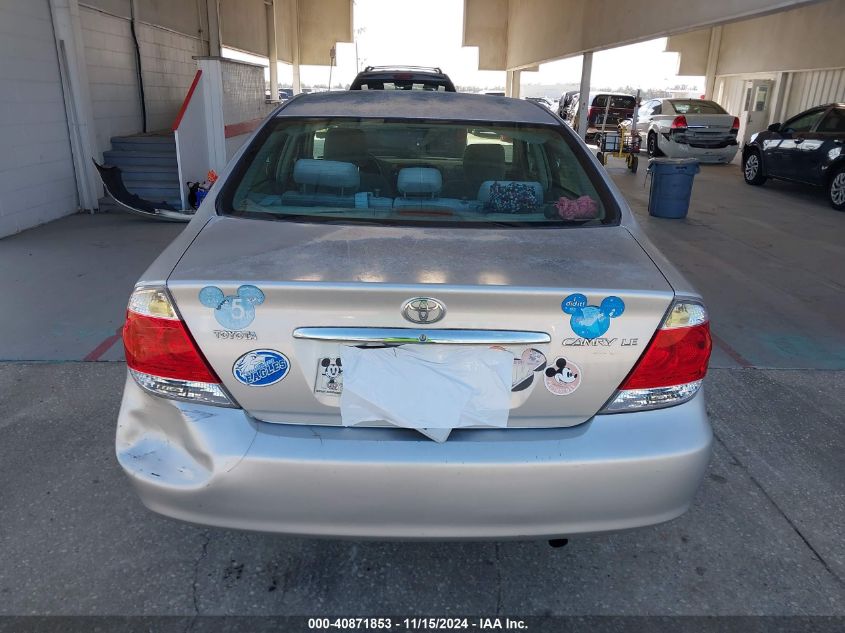 2006 Toyota Camry Le VIN: 4T1BE30KX6U105865 Lot: 40871853