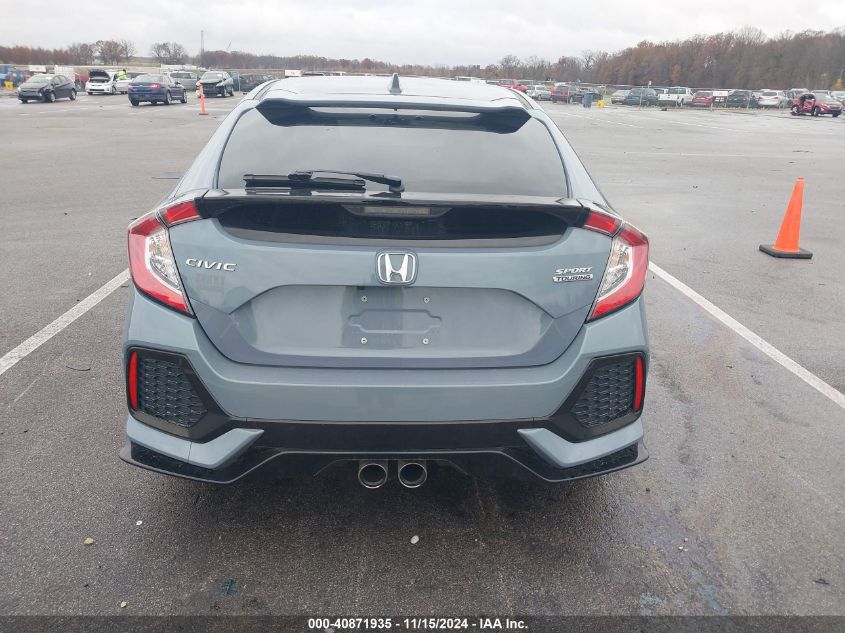 2019 Honda Civic Sport Touring VIN: SHHFK7H95KU221645 Lot: 40871935