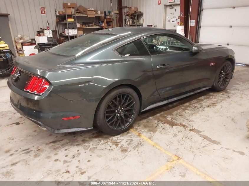 2015 Ford Mustang Gt Premium VIN: 1FA6P8CF6F5356944 Lot: 40871944