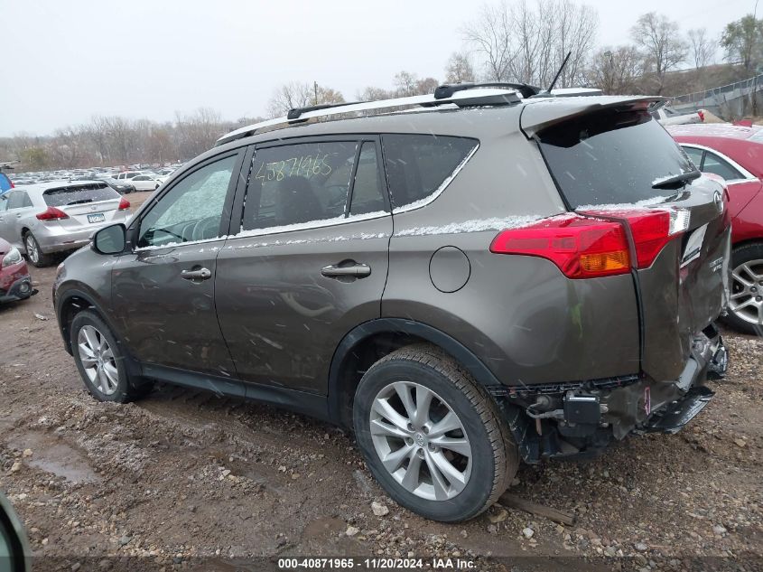 2015 Toyota Rav4 Limited VIN: 2T3DFREV1FW276734 Lot: 40871965