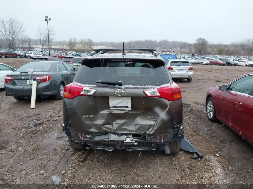 2015 Toyota Rav4 Limited VIN: 2T3DFREV1FW276734 Lot: 40871965