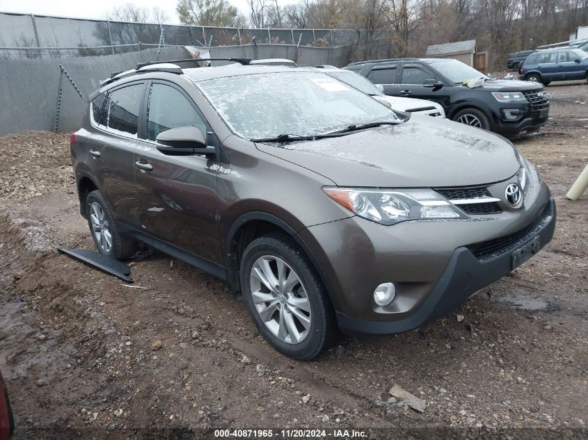 2015 Toyota Rav4 Limited VIN: 2T3DFREV1FW276734 Lot: 40871965