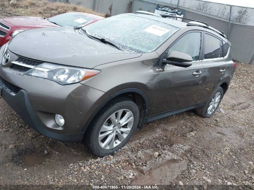 2015 Toyota Rav4 Limited VIN: 2T3DFREV1FW276734 Lot: 40871965