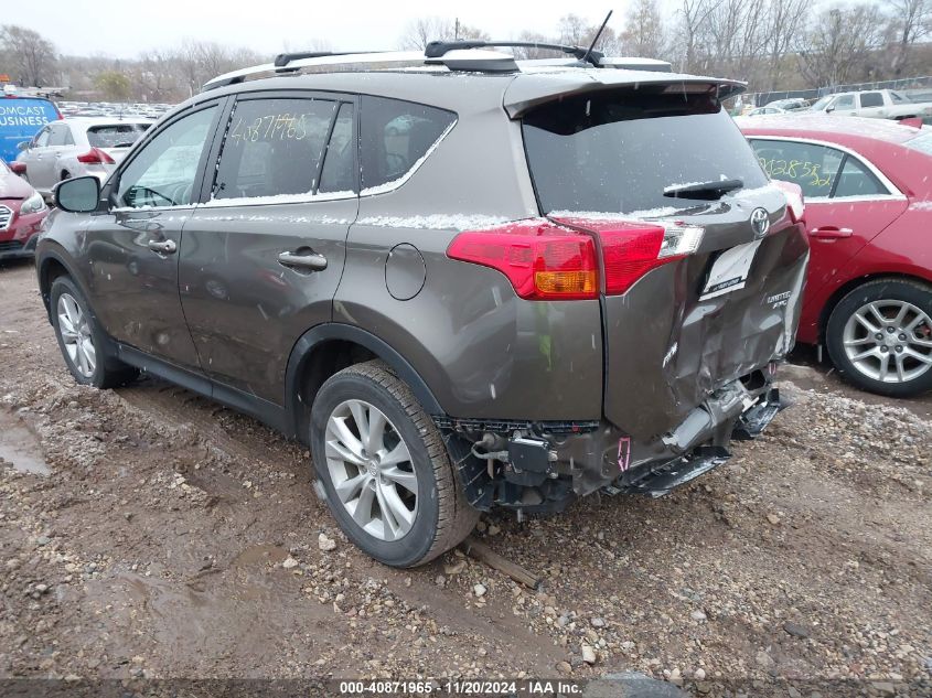 2015 Toyota Rav4 Limited VIN: 2T3DFREV1FW276734 Lot: 40871965