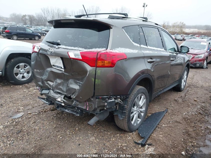 2015 Toyota Rav4 Limited VIN: 2T3DFREV1FW276734 Lot: 40871965