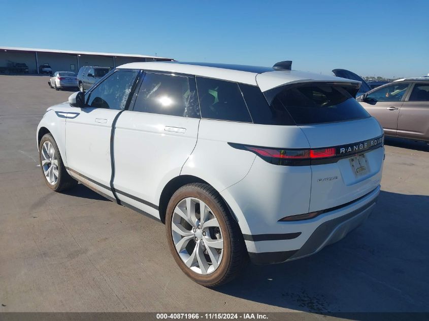 2023 Land Rover Range Rover Evoque Se VIN: SALZP2FX0PH202442 Lot: 40871966