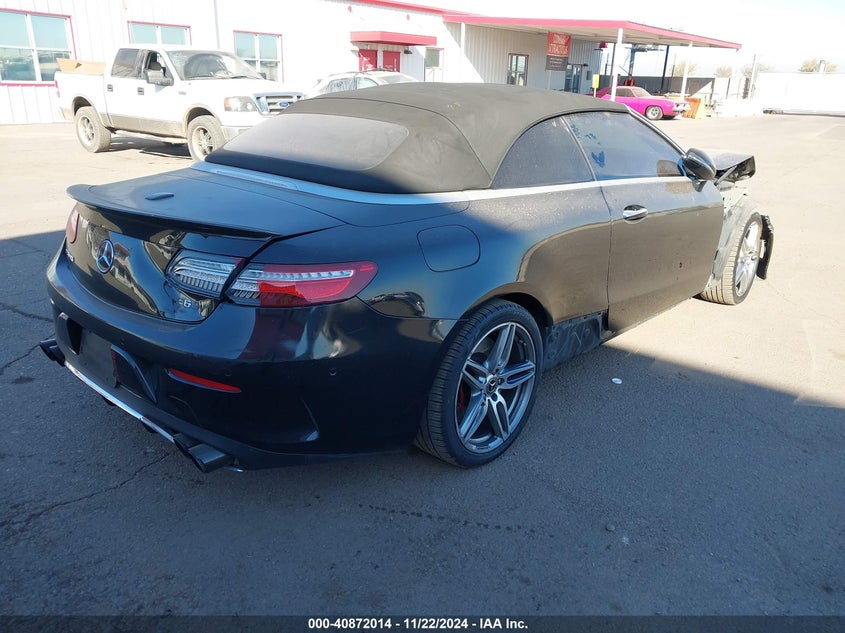 Vin: wdd1k6fb7jf034189, lot: 41361655, mercedes-benz e 400 20184