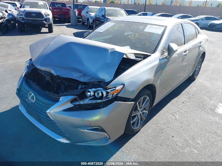 VIN JTHBW1GG1G2101447 2016 Lexus ES, 300H no.2