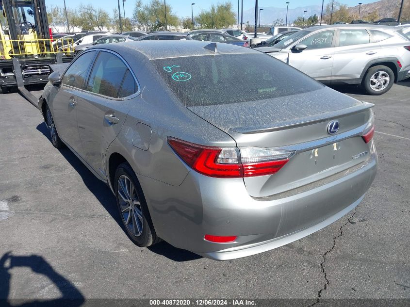 VIN JTHBW1GG1G2101447 2016 Lexus ES, 300H no.3