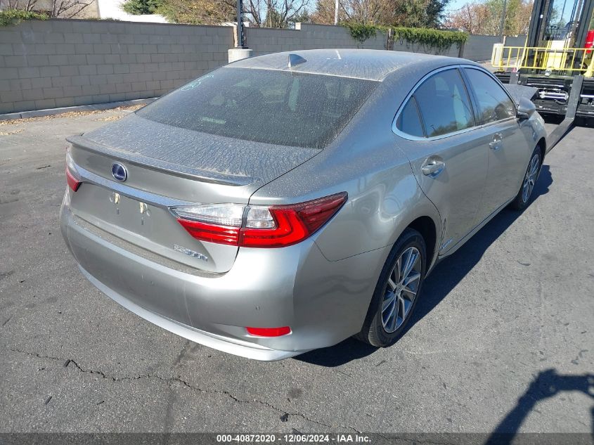 VIN JTHBW1GG1G2101447 2016 Lexus ES, 300H no.4