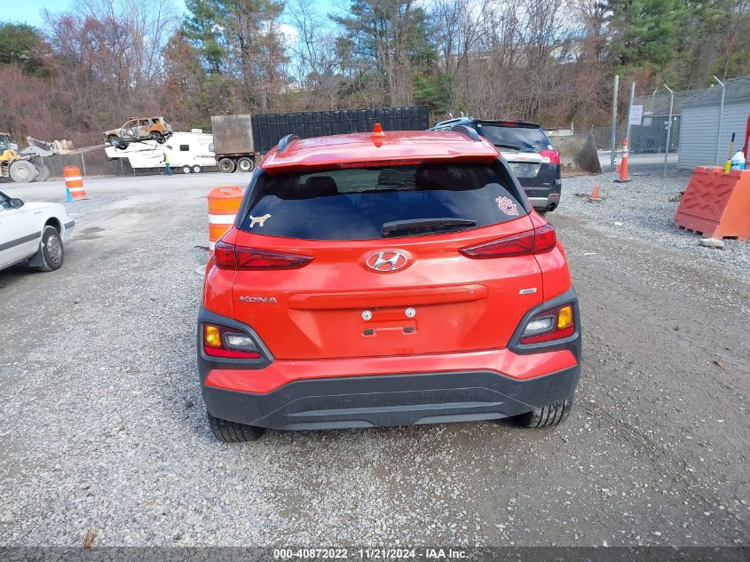 2019 Hyundai Kona Sel VIN: KM8K6CAAXKU324144 Lot: 40872022