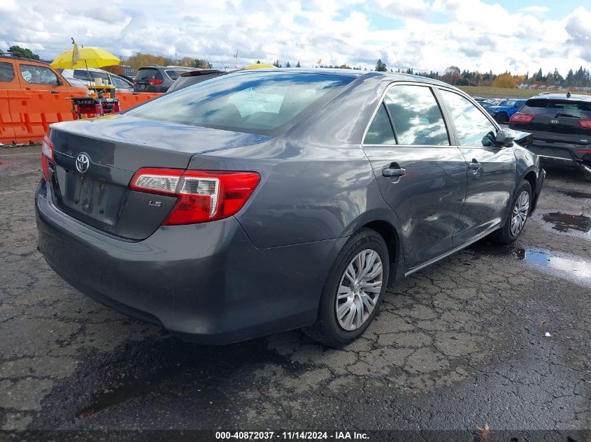 VIN 4T4BF1FK2ER346252 2014 Toyota Camry, LE no.4