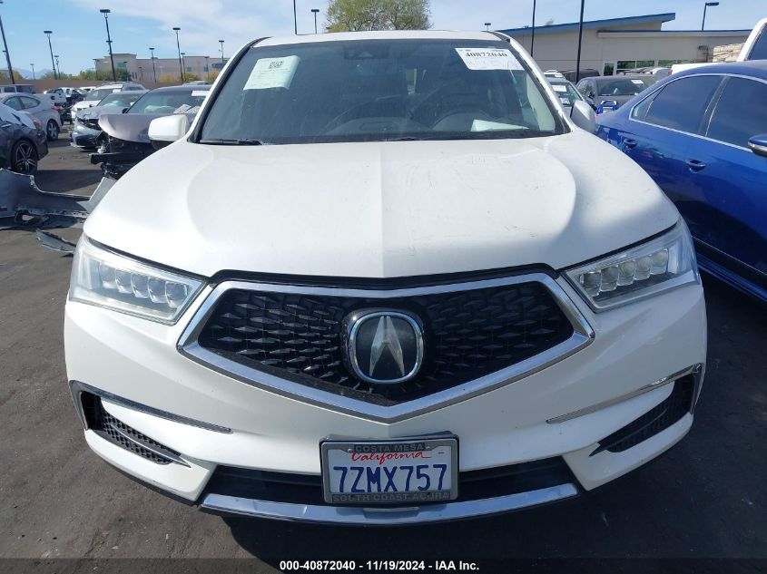 2017 Acura Mdx Technology Package VIN: 5J8YD3H53HL000384 Lot: 40872040