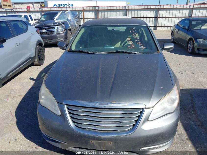 2012 Chrysler 200 Touring VIN: 1C3CCBBB1CN154842 Lot: 40872051