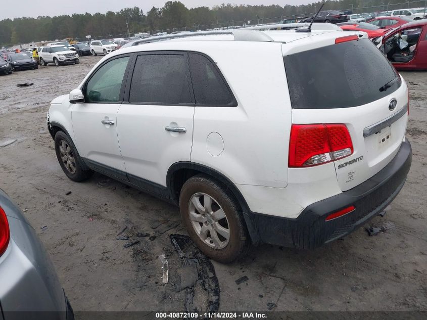 VIN 5XYKT3A66DG345389 2013 KIA Sorento, LX no.3