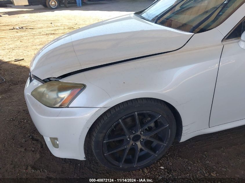 2007 Lexus Is 250 VIN: JTHBK262172053276 Lot: 40872124