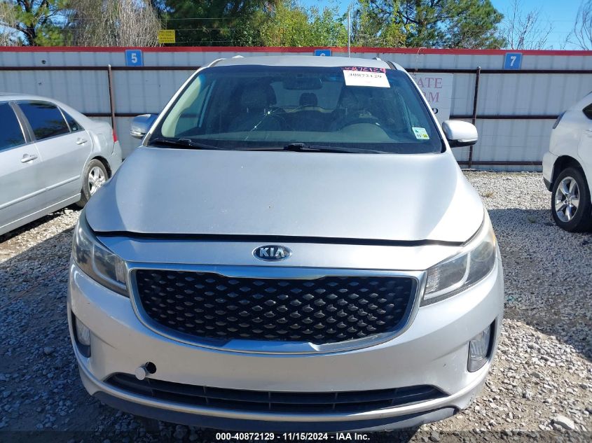 2016 Kia Sedona Ex VIN: KNDMC5C19G6138900 Lot: 40872129