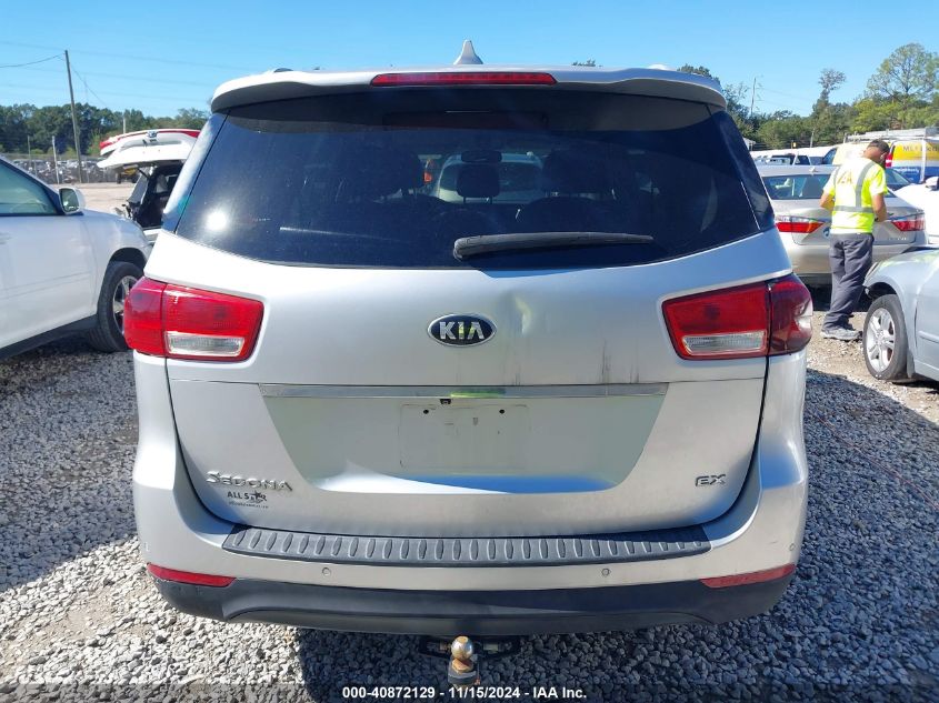 2016 Kia Sedona Ex VIN: KNDMC5C19G6138900 Lot: 40872129