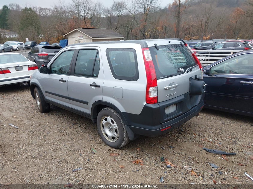 2006 HONDA CR-V VIN: SHSRD78526U444066