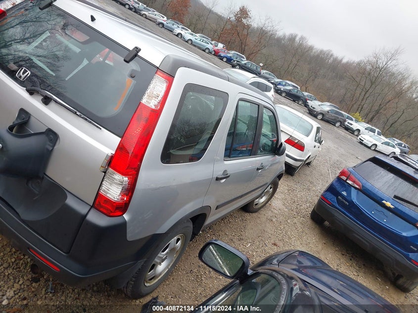 2006 HONDA CR-V VIN: SHSRD78526U444066