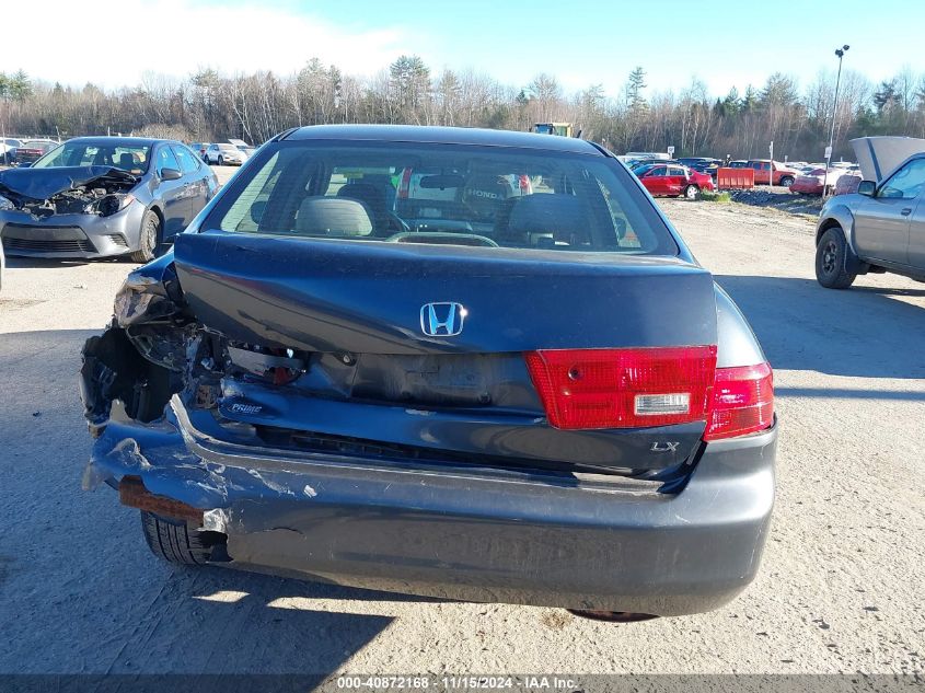 2005 Honda Accord 2.4 Lx VIN: 1HGCM56475A024825 Lot: 40872168