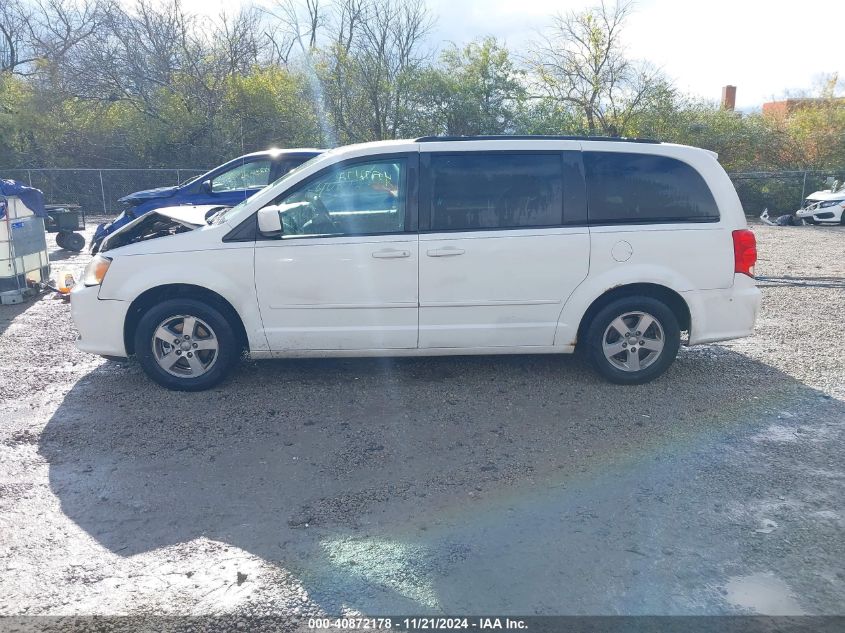 2012 Dodge Grand Caravan Sxt VIN: 2C4RDGCG1CR137360 Lot: 40872178