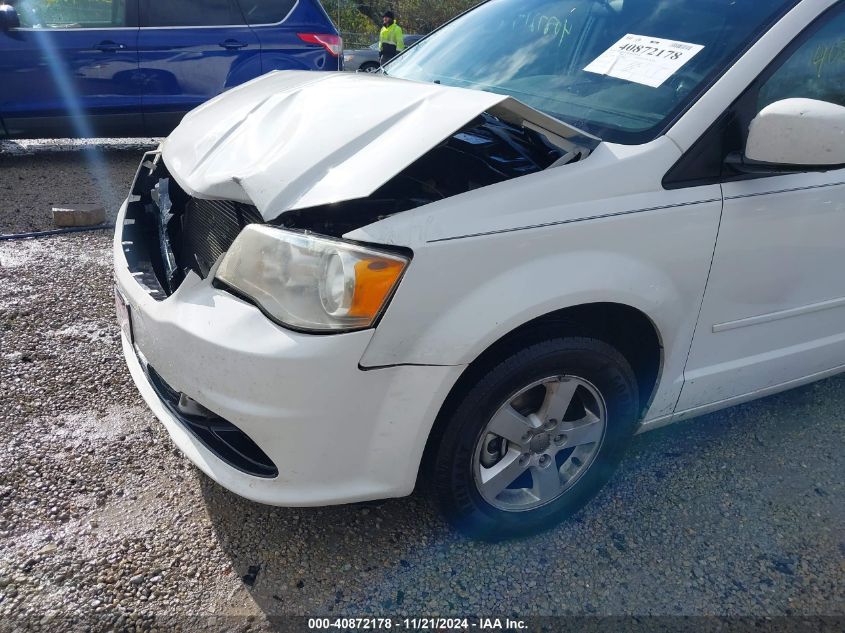 2012 Dodge Grand Caravan Sxt VIN: 2C4RDGCG1CR137360 Lot: 40872178