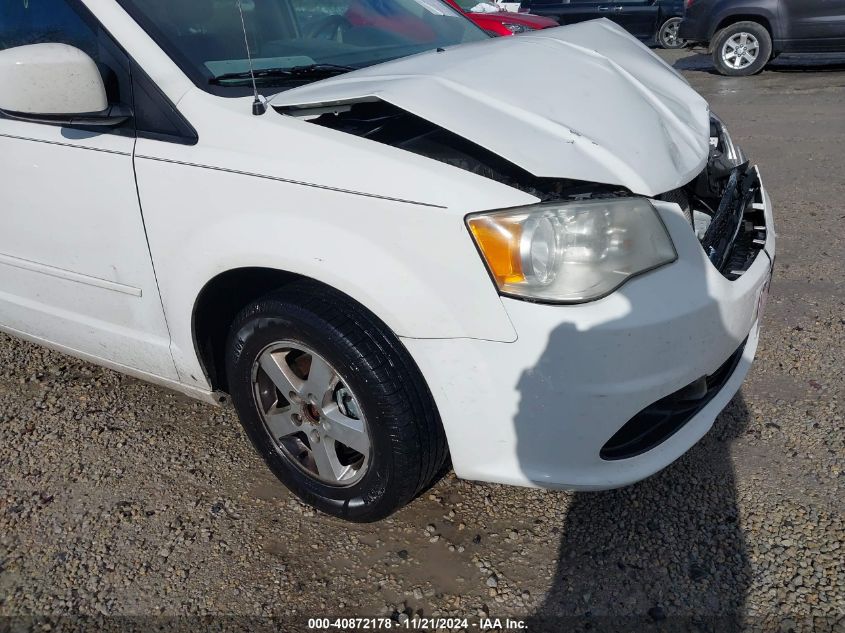 2012 Dodge Grand Caravan Sxt VIN: 2C4RDGCG1CR137360 Lot: 40872178