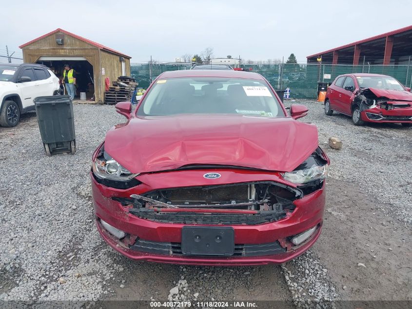 2017 Ford Fusion Se VIN: 3FA6P0H73HR340638 Lot: 40872179