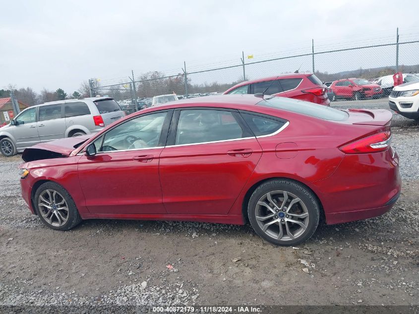 2017 FORD FUSION SE - 3FA6P0H73HR340638