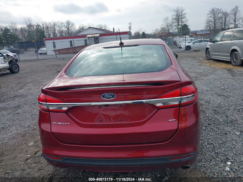 2017 FORD FUSION SE - 3FA6P0H73HR340638